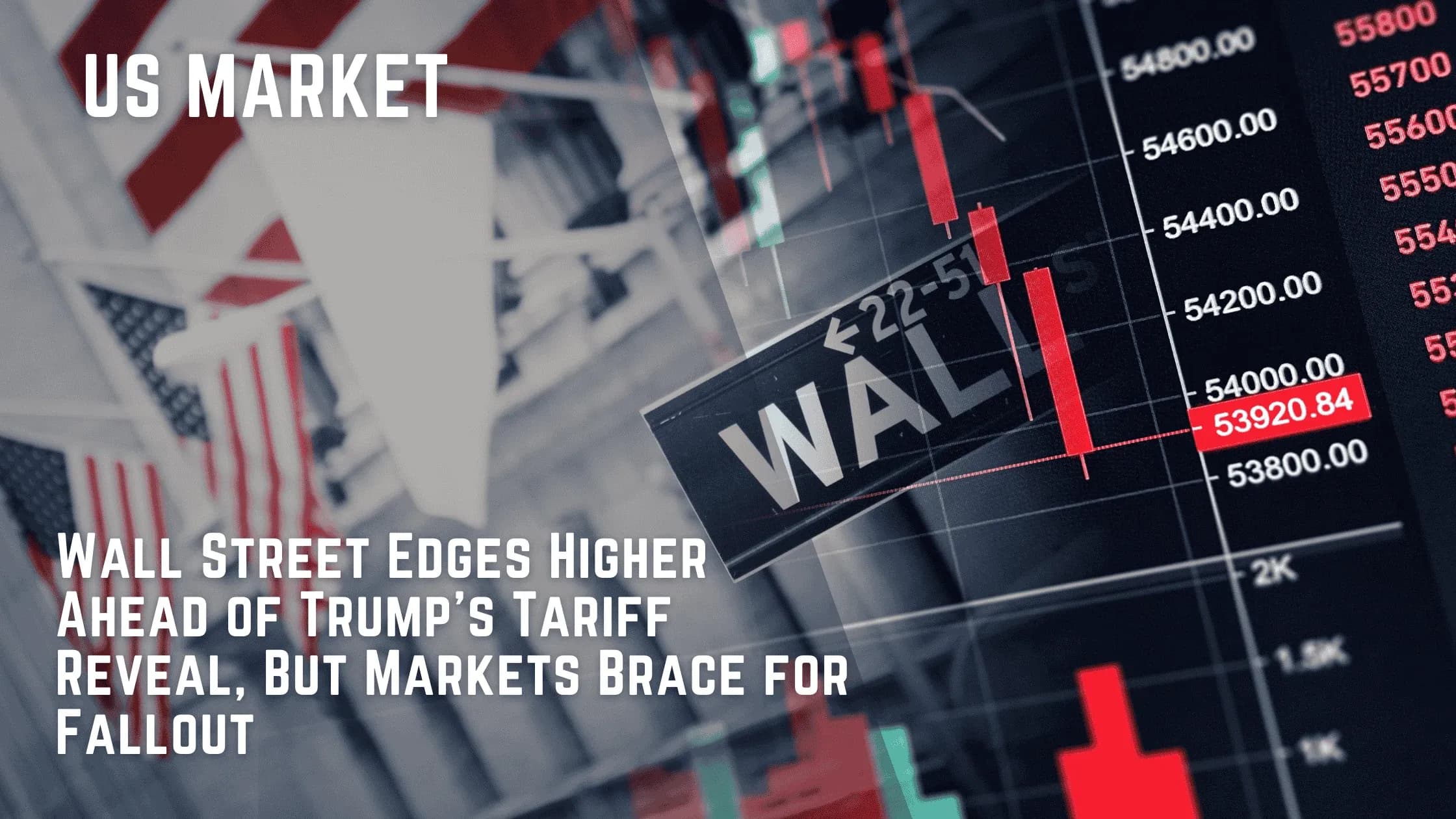 Wall Street Edges Higher Ahead of Trump’s Tariff Reveal, But Markets Brace for Fallout