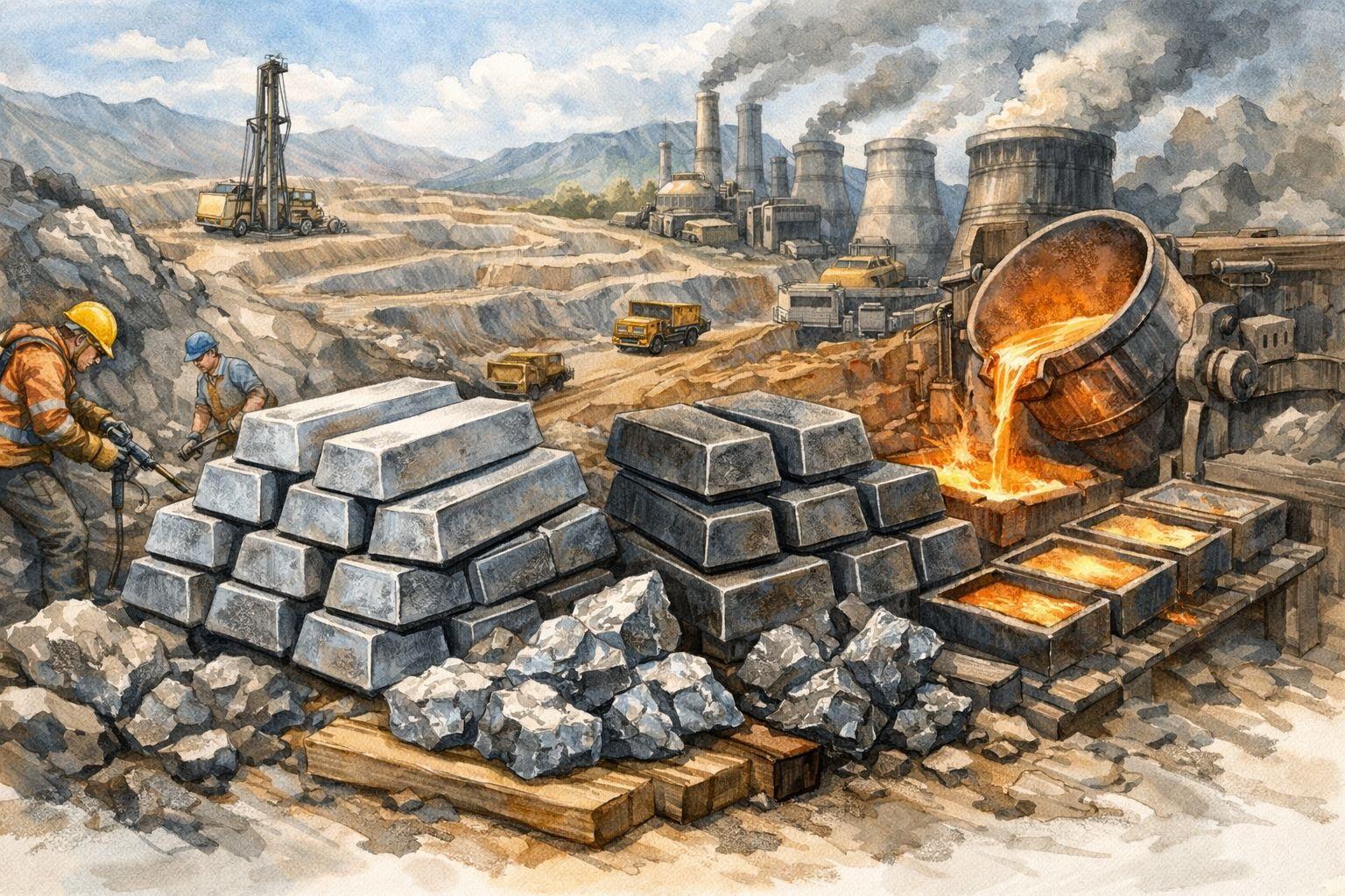 American Tungsten & Antimony Ltd (ASX: AT4) produces first antimony ingots as Utah project moves into test processing