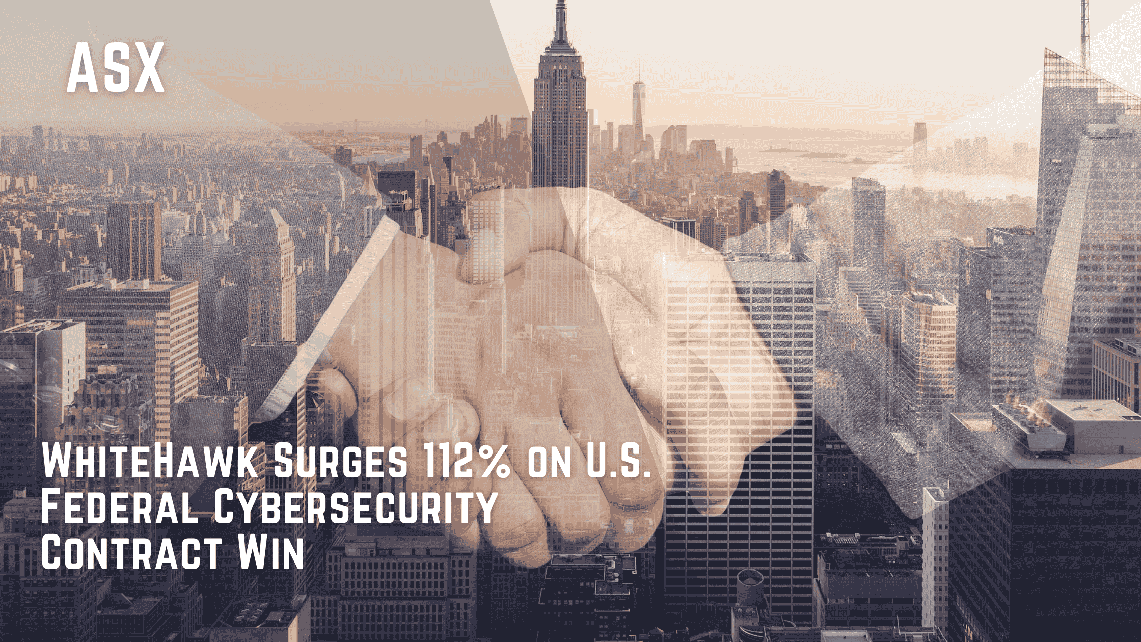 WhiteHawk Surges 112% on U.S. Federal Cybersecurity Contract Win